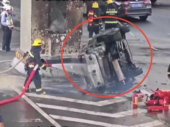 汽车碰撞出租车事故,广州宝马与出租车相撞后续