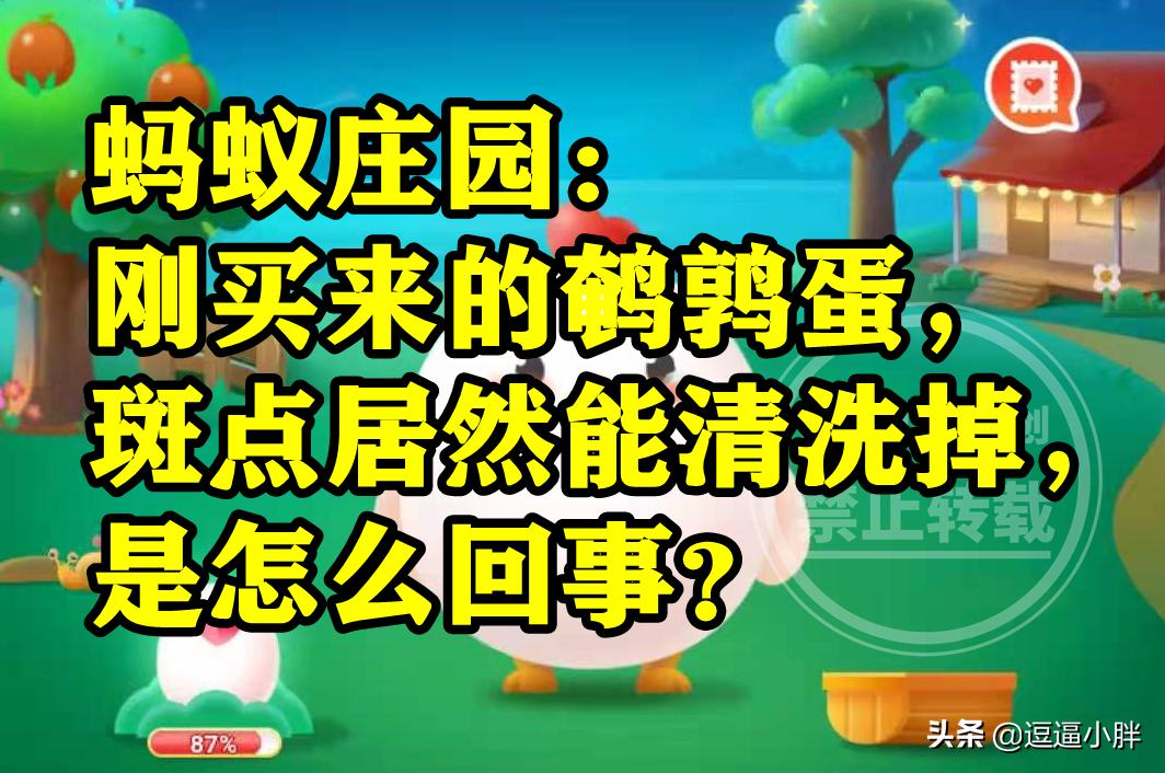 蚂蚁庄园4号答案,4月18日蚂蚁庄园答案是什么