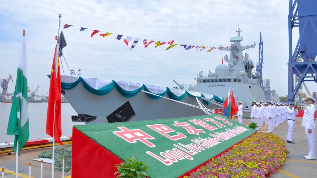 四艘054ap都交付巴基斯坦了吗,中巴国产054a护卫舰