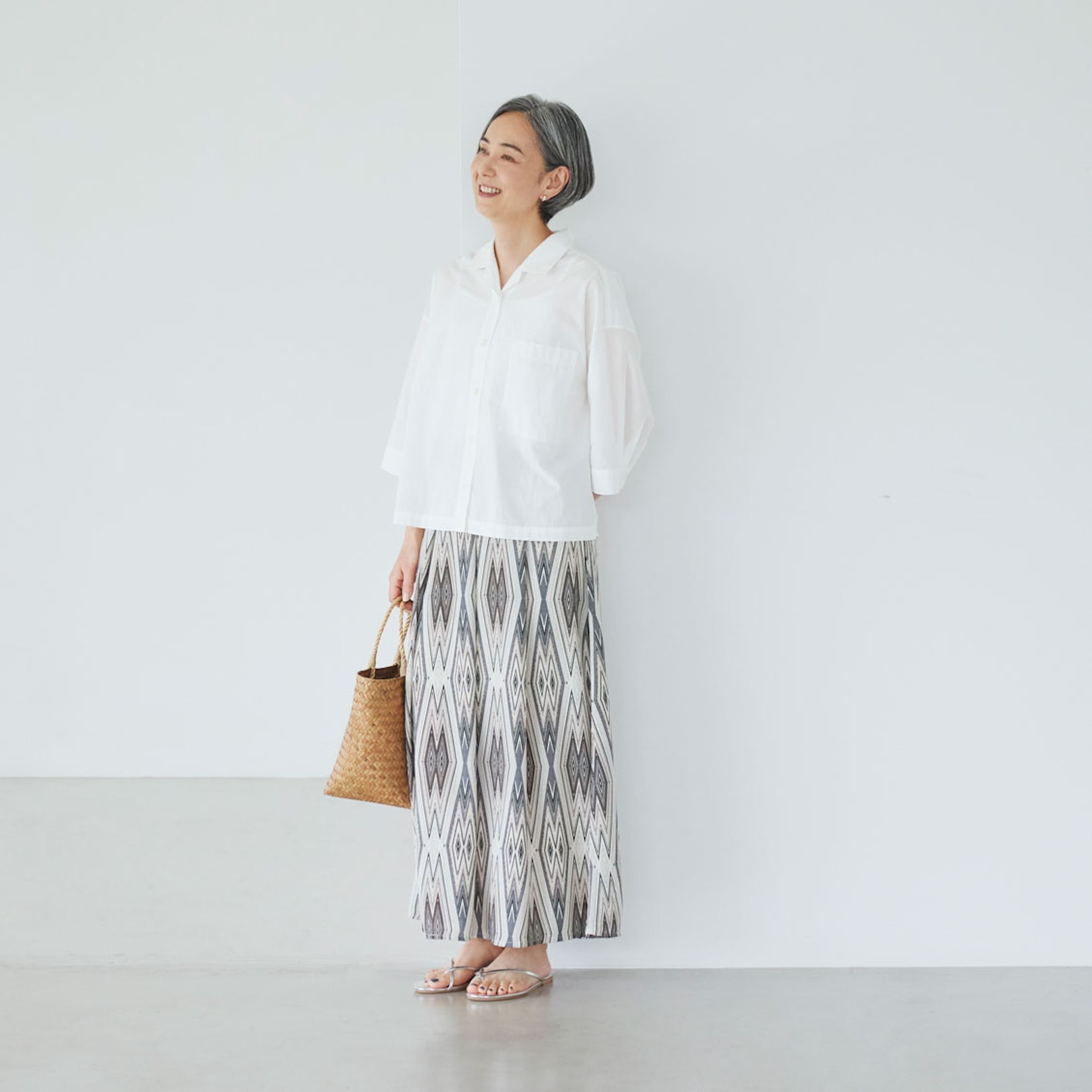 中老年人长裙气质高级感,老年人长裙显气质