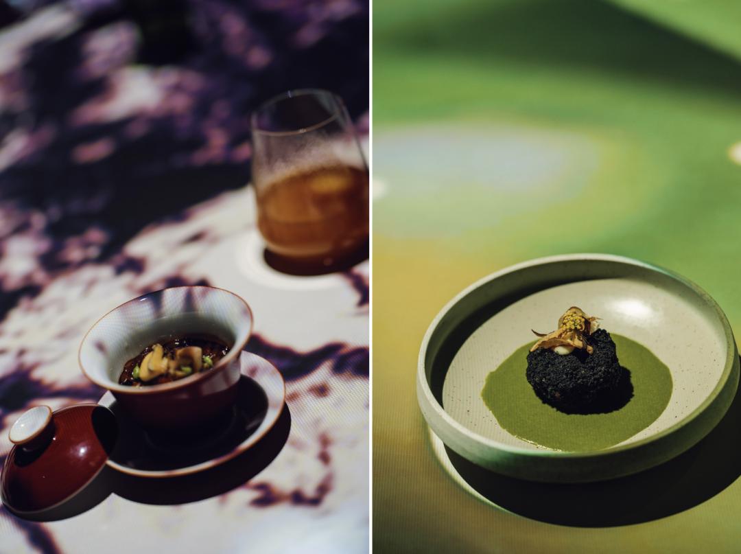 配备一星米其林黑珍珠餐厅,比米其林黑珍珠高端的餐厅