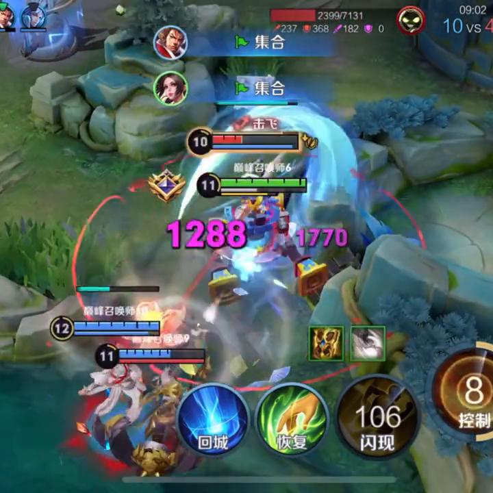 火舞在米莱狄面前怎么那么难打,16.0评分的火舞打米莱狄