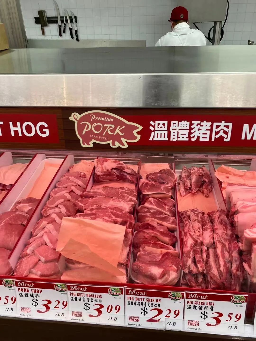 美国的中国超市物价,国外超市真实物价