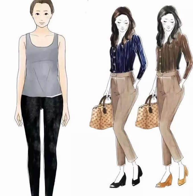 裤子不合适怎么穿才能好看,裤子怎么穿才好看又洋气
