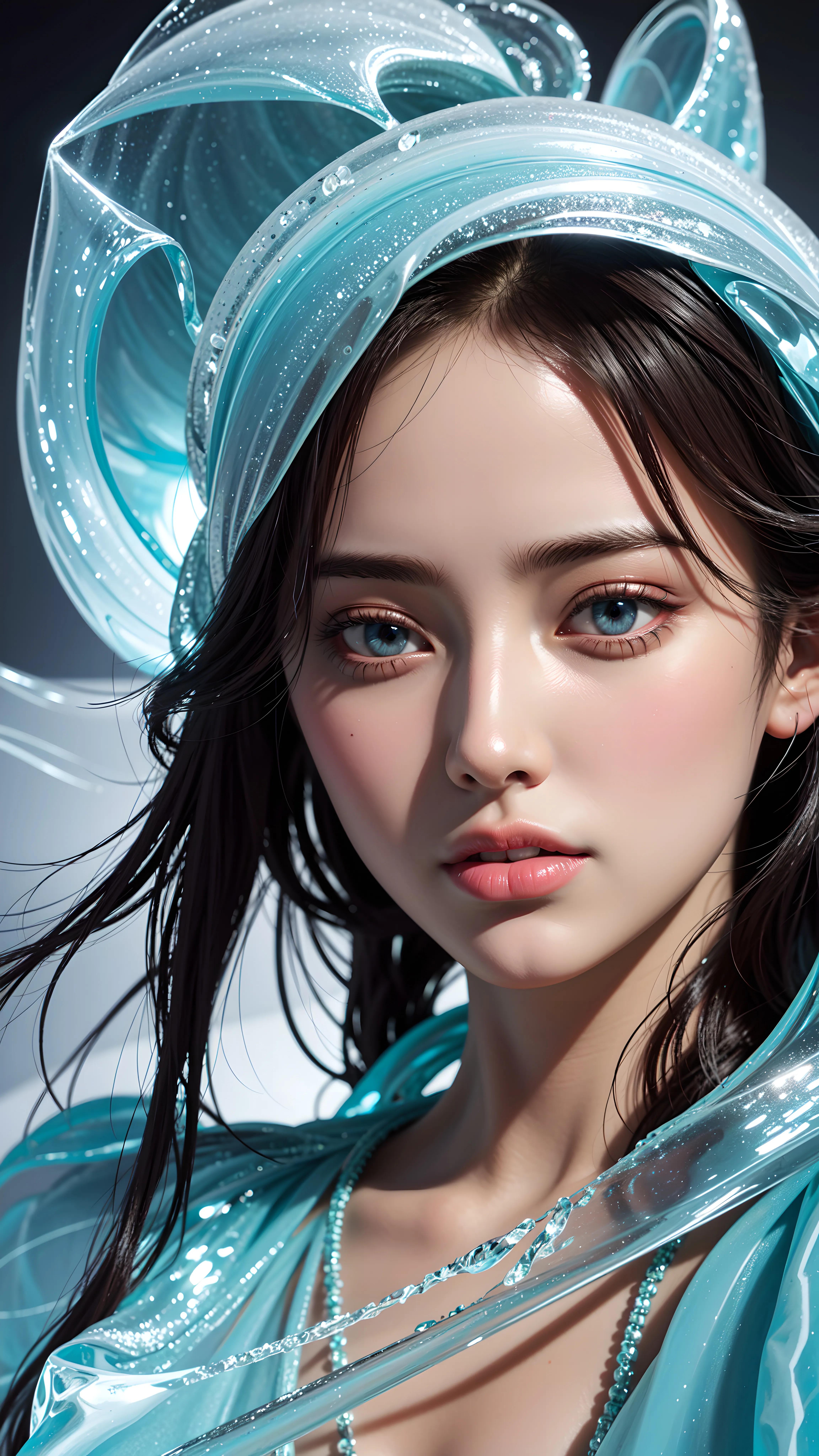 每日Ai美图：夏日炎炎，冰丝透凉，华服美丽小公主