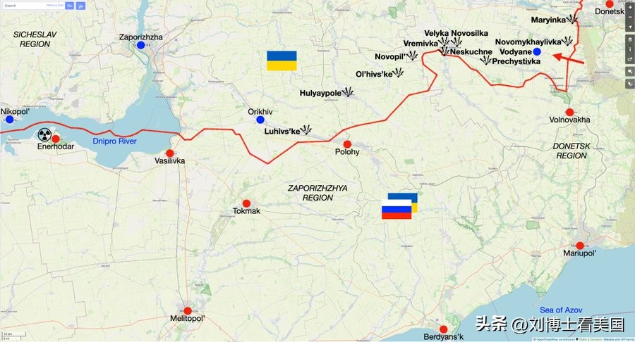 俄军进攻最新进度,目前俄军攻击态势