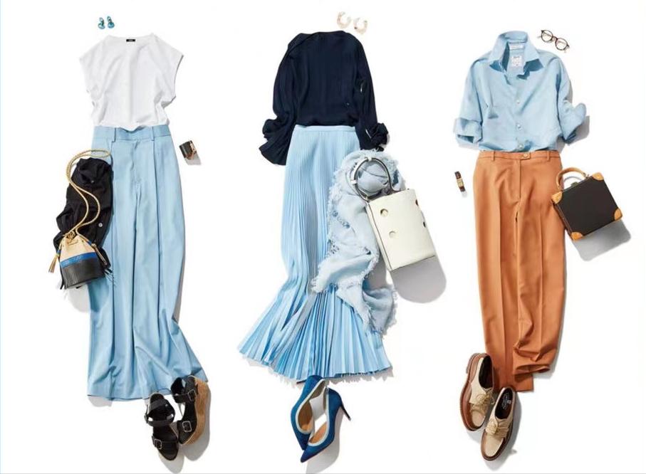 夏天穿蓝色永不过时的高级感,什么颜色适合夏天穿蓝色