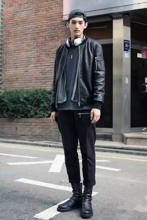 矮个子男生配靴子的穿搭,小个子靴子穿搭男