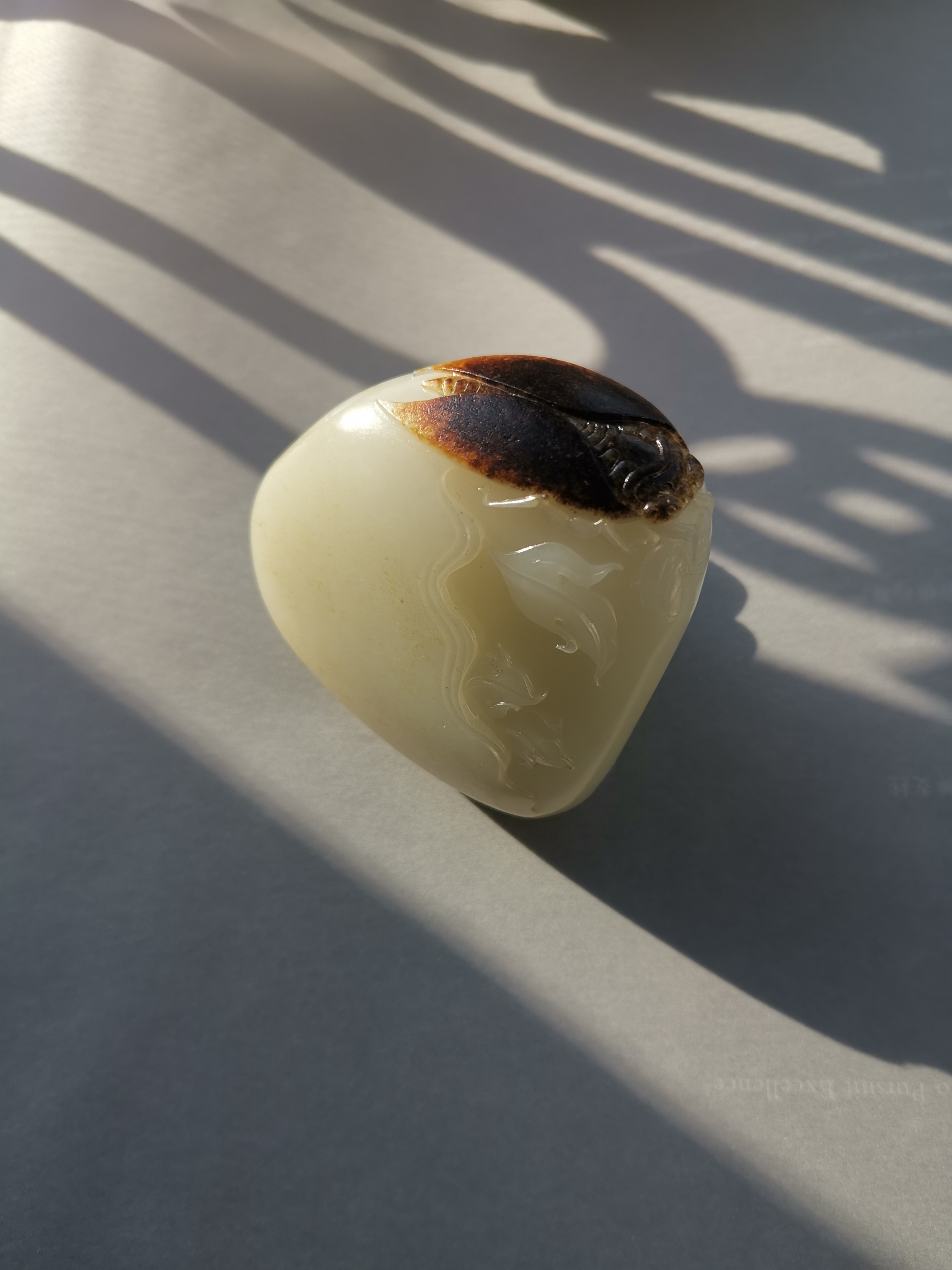 涨知识购物,刀划软玉辨别真假靠谱吗