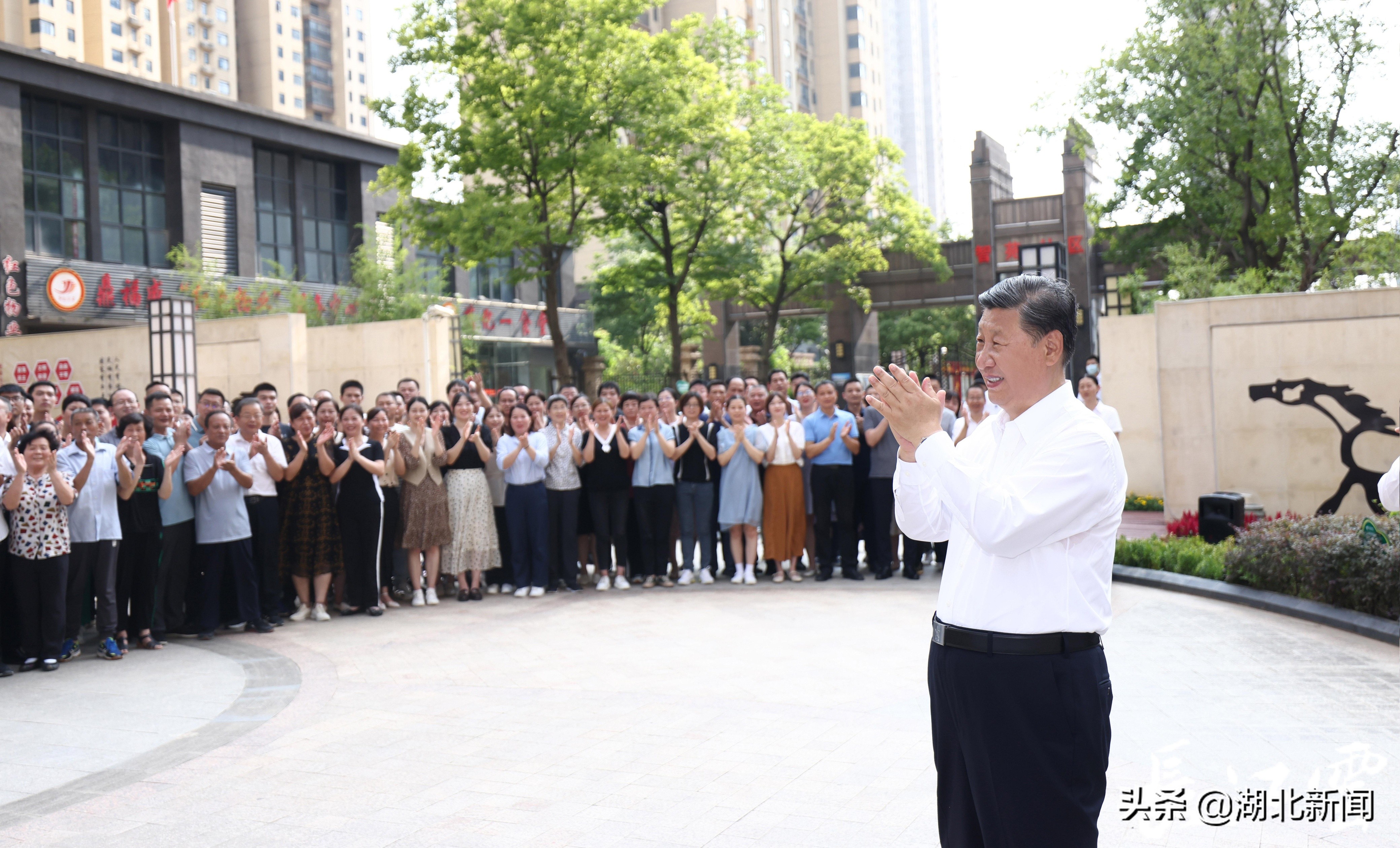 我在家门口遇见总书记