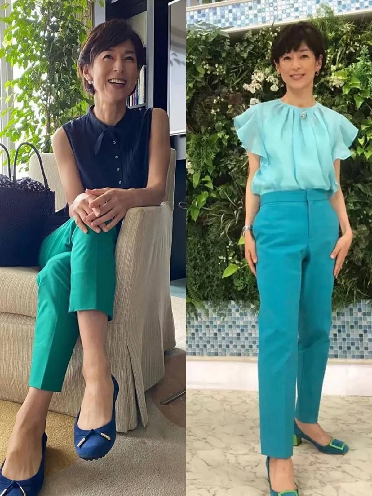 日本妈妈夏季极简主义穿搭,30到40岁妈妈不时尚的穿衣搭配