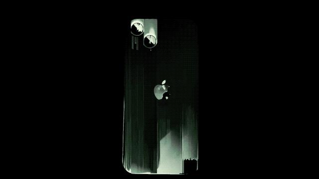 苹果产品展示ppt,苹果发布会ppt目录页设计