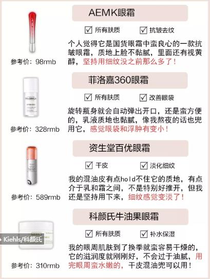 好用眼霜去细纹推荐,百雀羚眼霜哪款好用