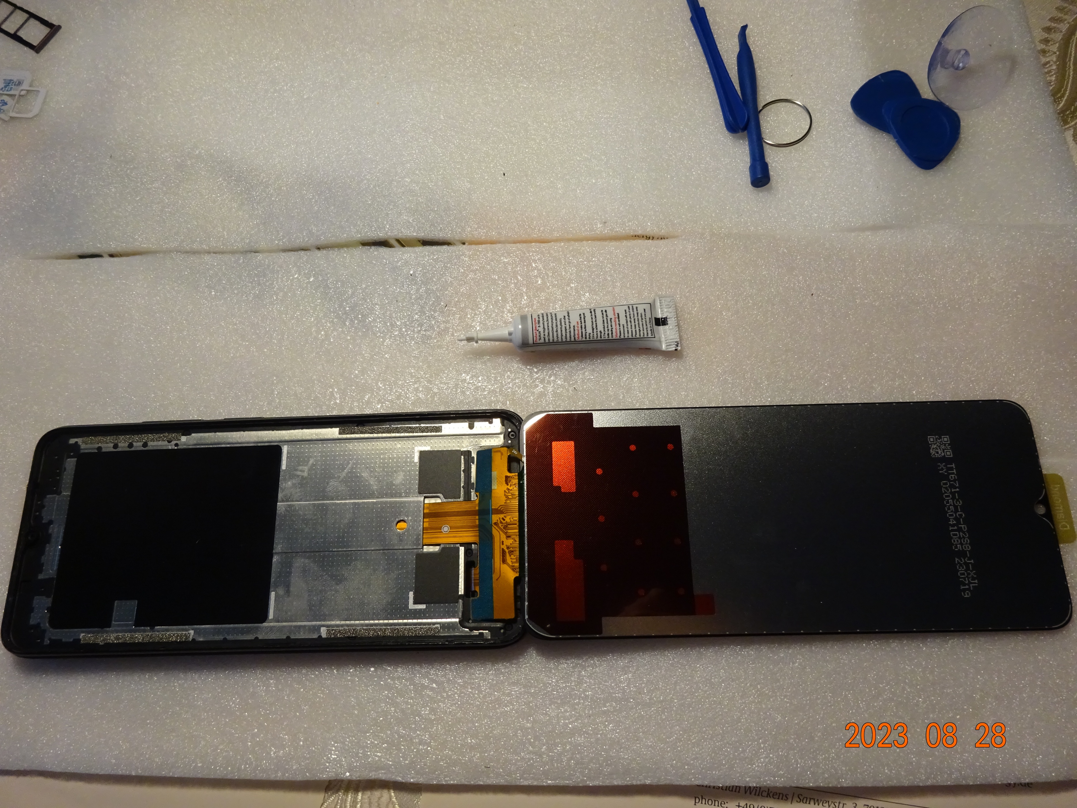 红米12c原装屏幕总成带框,红米12c如何取屏幕