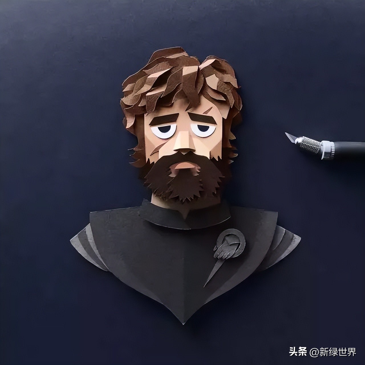 一组纸艺作品,令人惊艳的纸艺作品