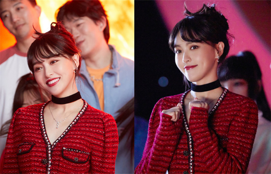 赵丽颖唐嫣穿搭风格,赵丽颖杨幂同款白色毛衣