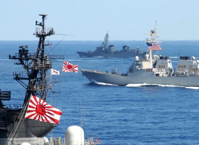 美日菲黄岩岛附近集结后，美国倒打一耙：中国“霸凌”菲律宾越南