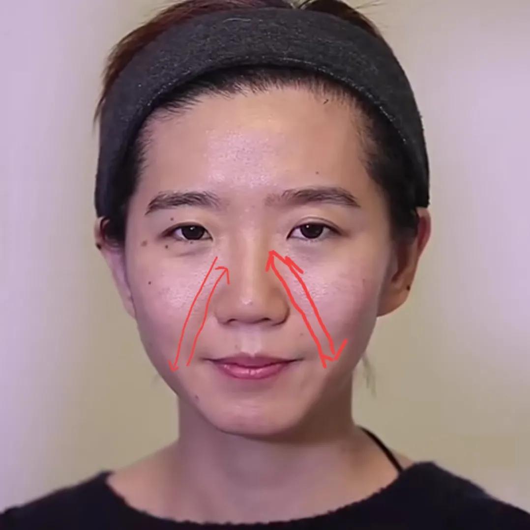 吹一吹去除法令纹,法令纹提拉神器按摩法