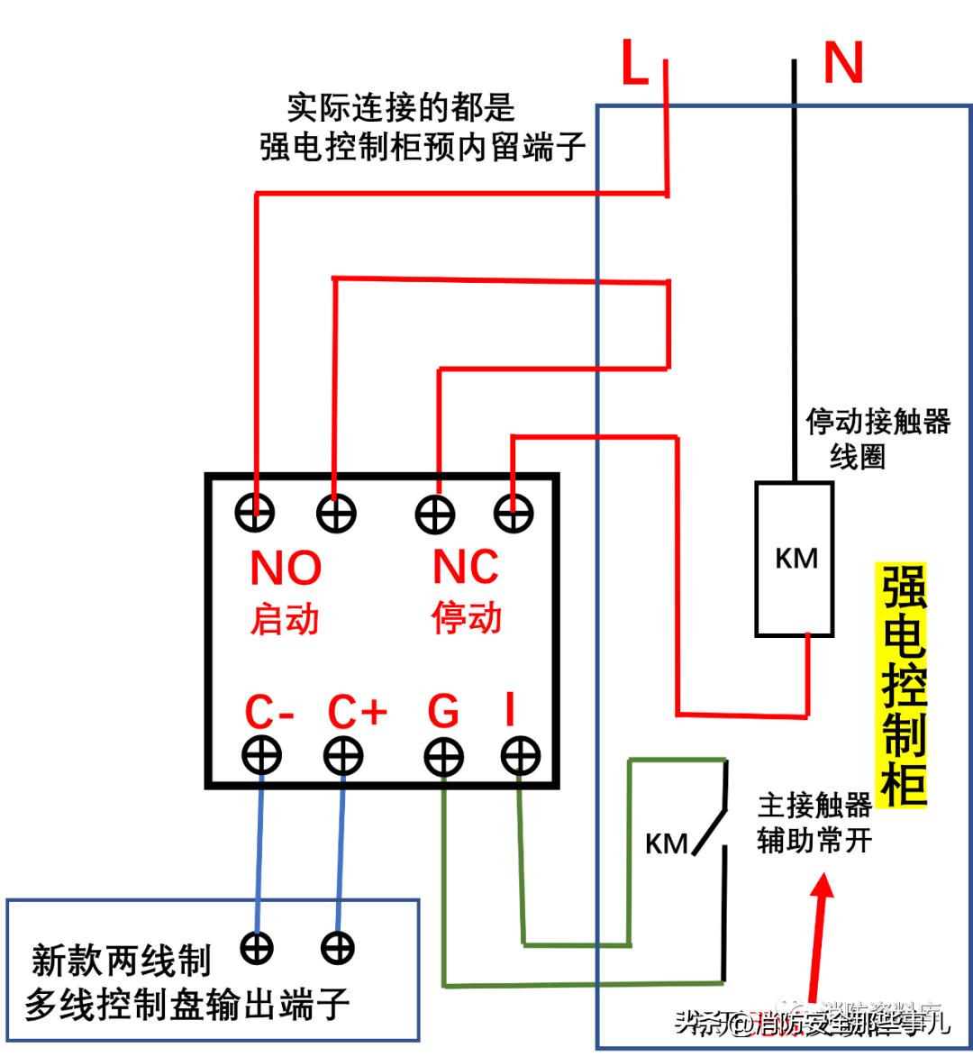 多线盘控制原理图,多线终端器原理