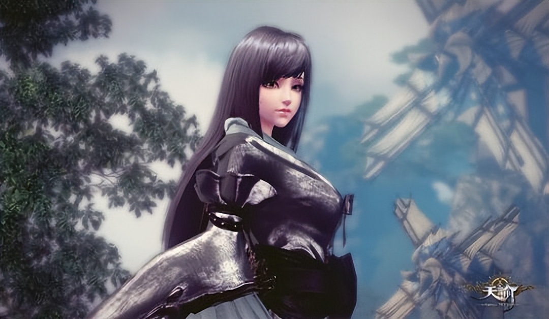 看美女才是正经事？国产网游20年前的妹子，到现在还能超能打？