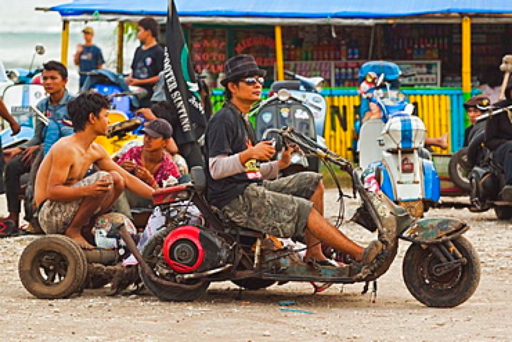 印尼的文化,印尼街头机车
