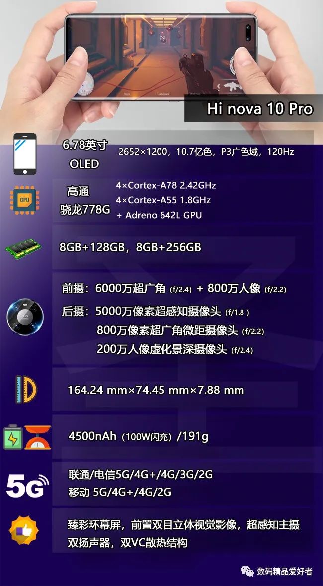 hinova10新品5g手机,hi-nova10手机值得购买吗