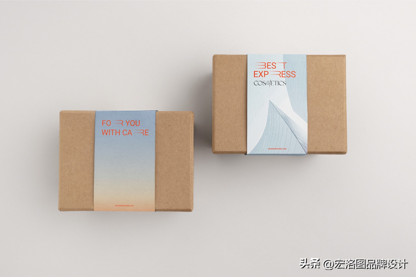 国外护肤品包装盒设计,高级轻奢化妆品包装设计