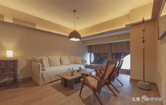 阳台创意设计成茶室,100例经典茶室设计手绘