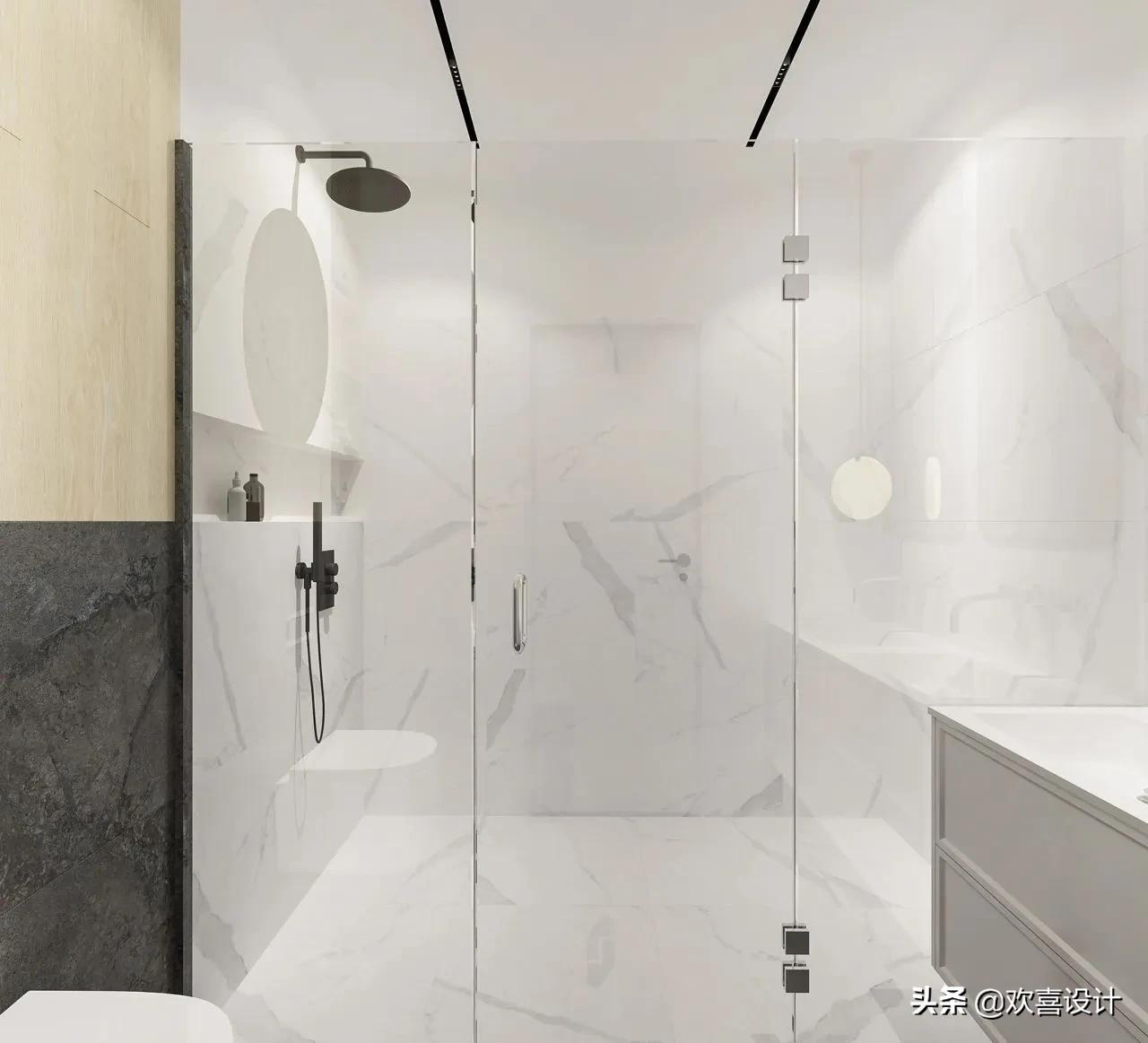 1.5米宽3.6米长卫生间设计图,30平米卫生间设计图