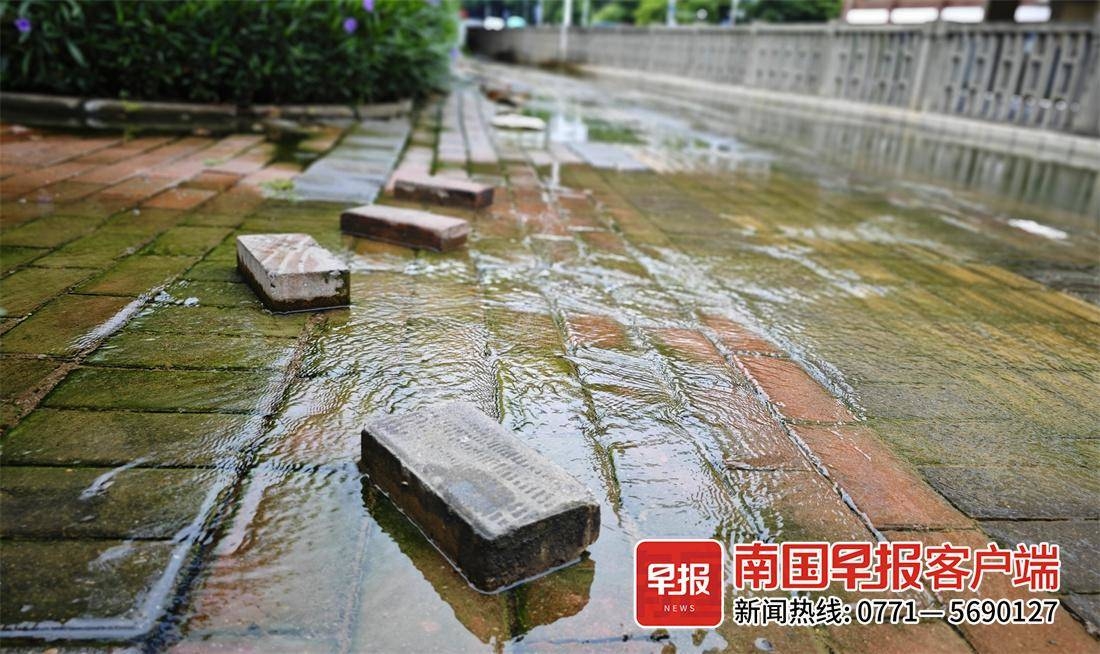 广西出现神秘泉水,广西南宁地下冒水视频