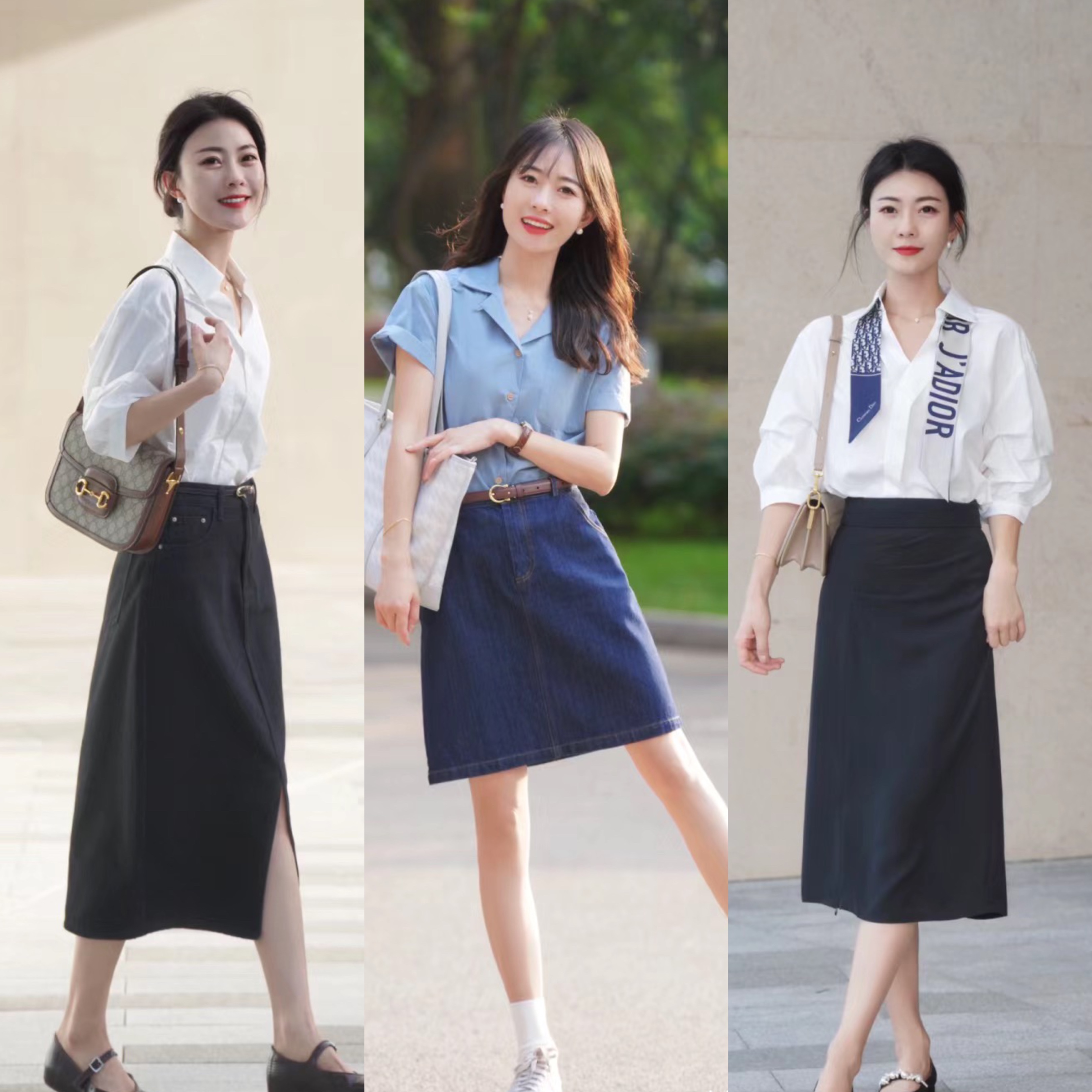 夏季清凉显瘦长裤穿搭,夏天穿的超酷的短裤穿搭