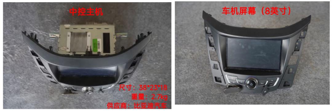 比亚迪元中控导航拆解教程视频,比亚迪元后视镜总成拆解