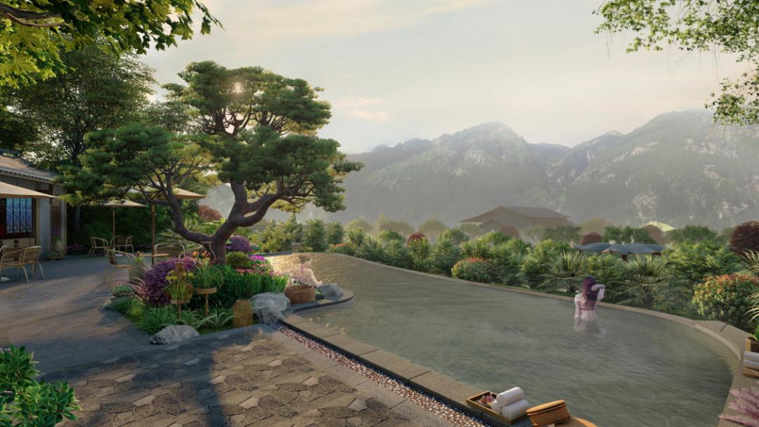 2022年腰市镇温泉发展项目,温泉景区规划