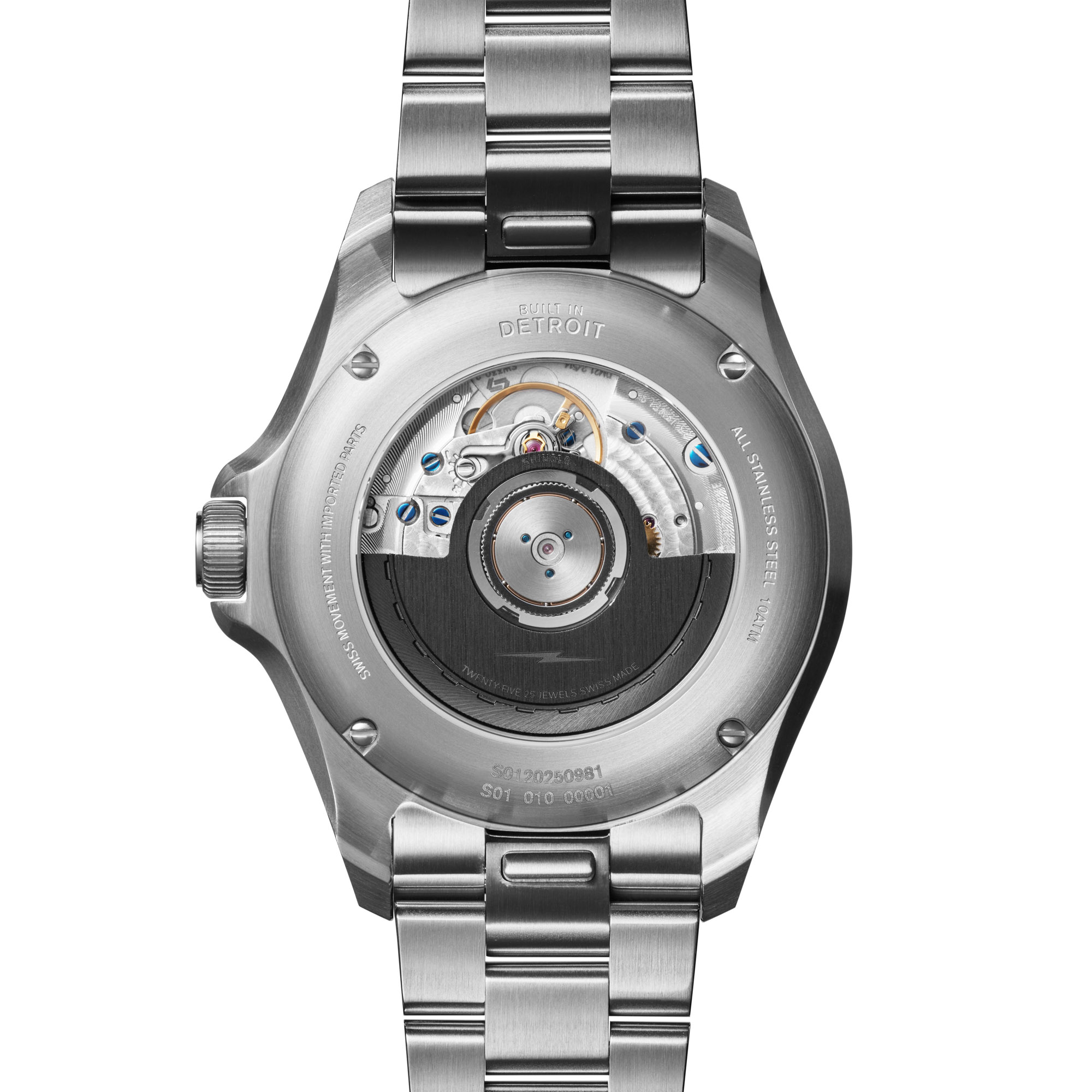 美国底特律手表品牌Shinola，推出橄榄绿怪兽GMT手表