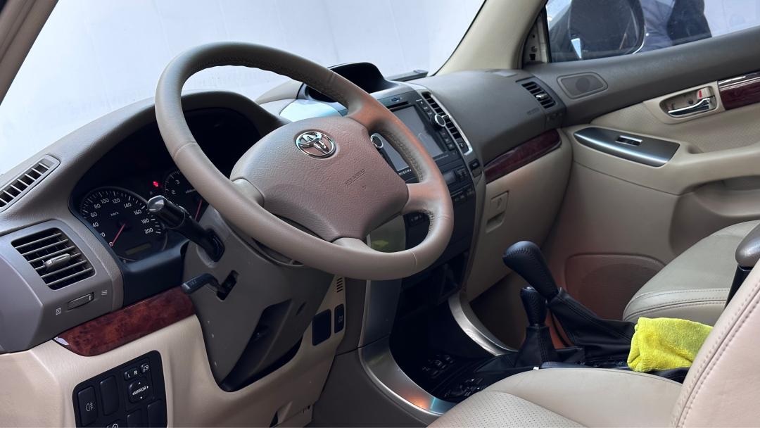 06年丰田霸道汽车翻新全过程,从山西拉回来的车