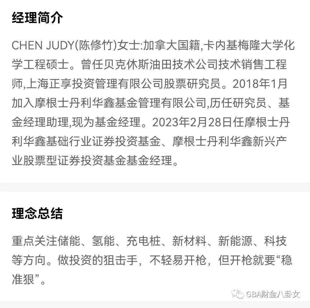 亏麻了的外资MS两位美女基金经理，不如还是做基金销售吧