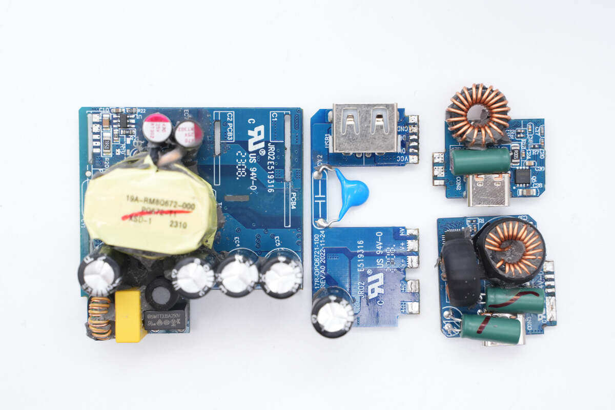 魅族pandaer65w充电器拆解,魅族pandaer氮化镓65w快充头评测