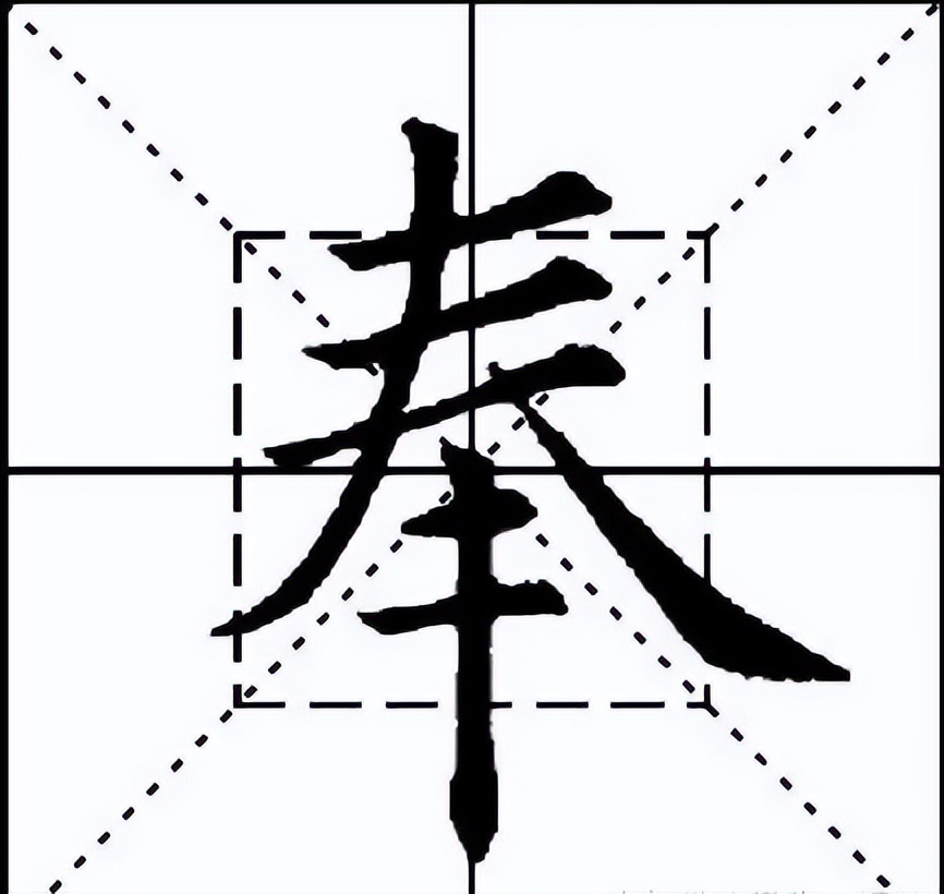 欧阳询楷书九成宫三十六法,新说欧阳询九成宫结字三十六法