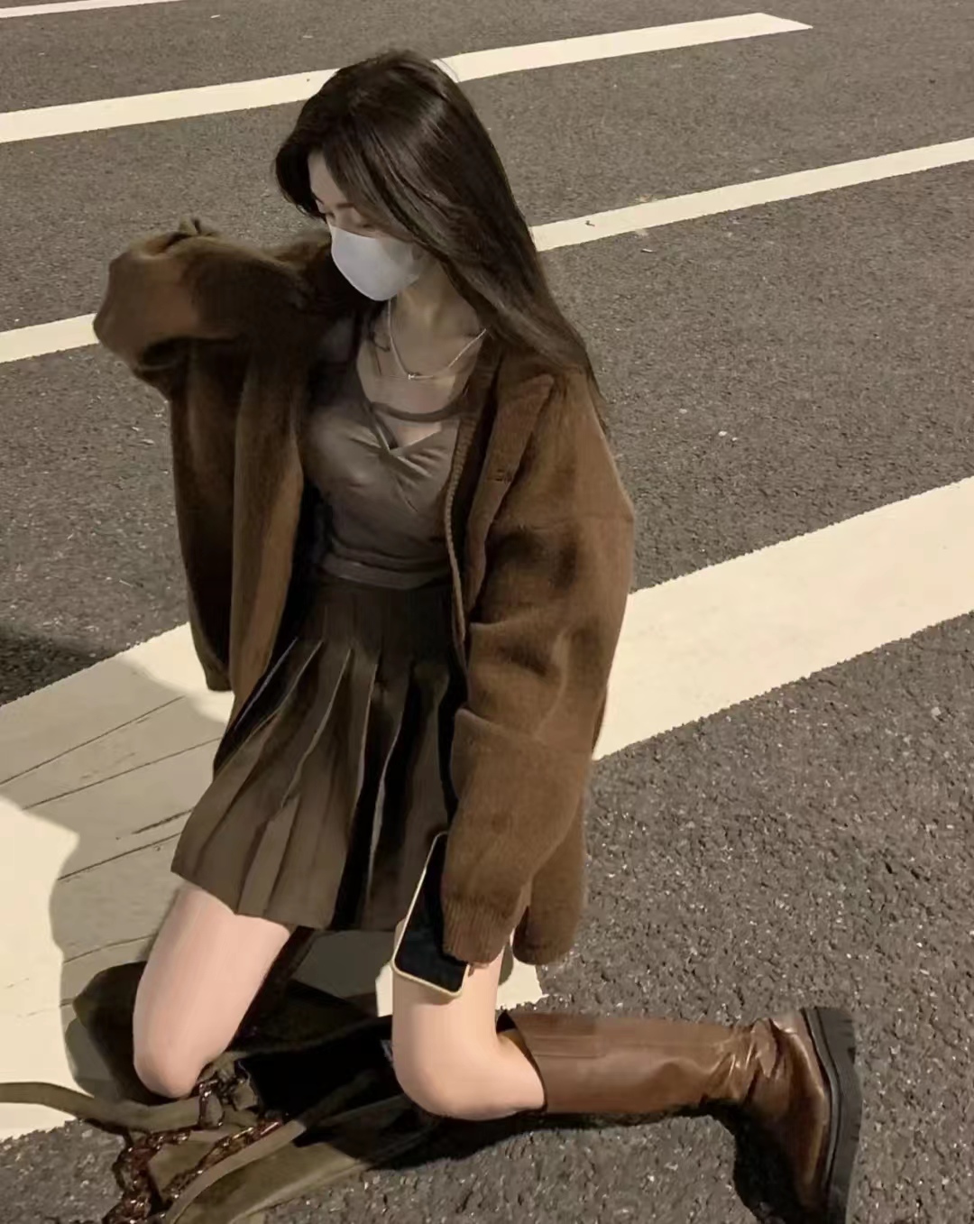 显瘦百搭又好看长筒宽靴,长筒高筒靴显瘦质感好显高