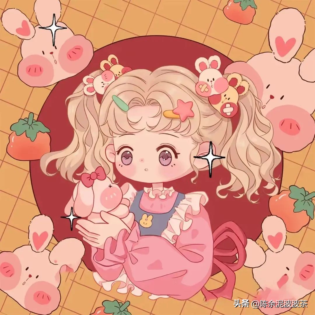 可爱的猫咪头像和小狗头像,团子头像可爱微信头像