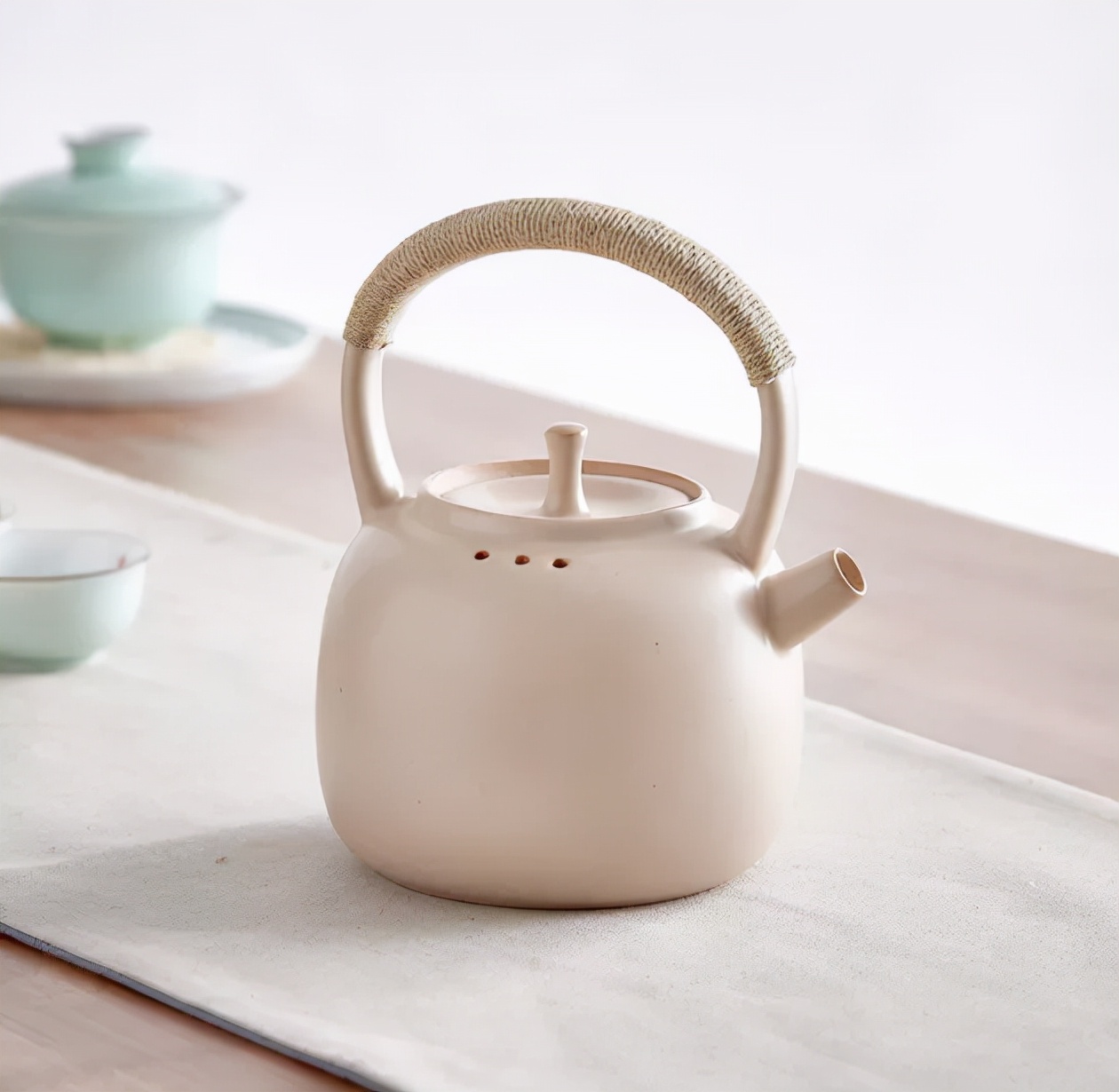 苏打釉陶壶开壶,苏打釉盖碗开壶