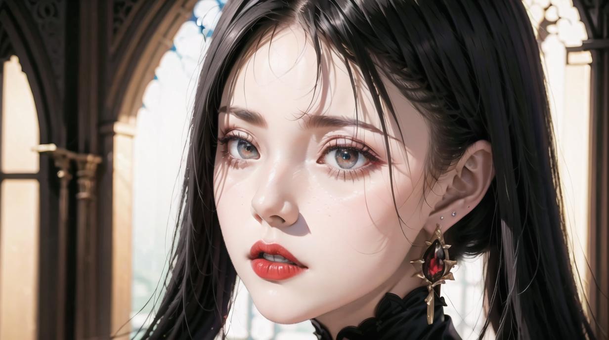 ai二次元少女美图,高颜值ai二次元美女图片