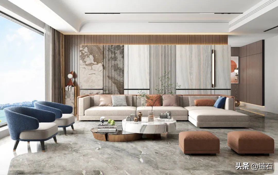 最近流行的灰色大理石,当下最流行的灰色大理石