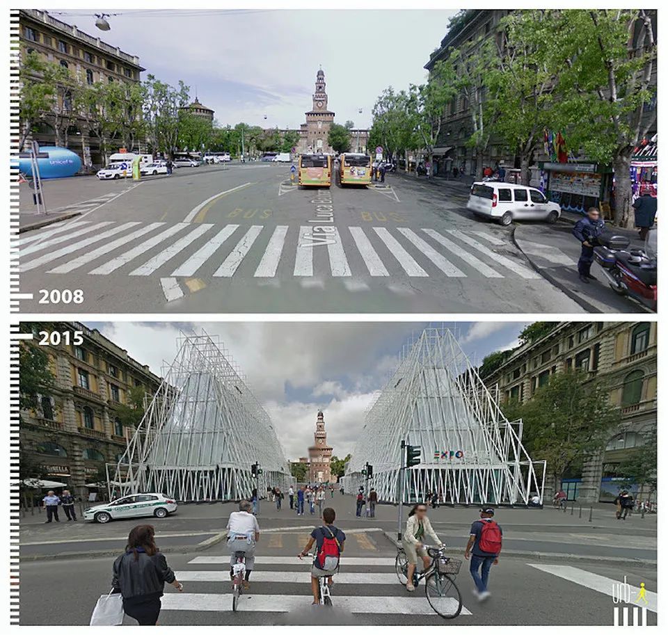 行走城市的魅力就是这么大！谷歌街景里50个公共空间改造前后对比