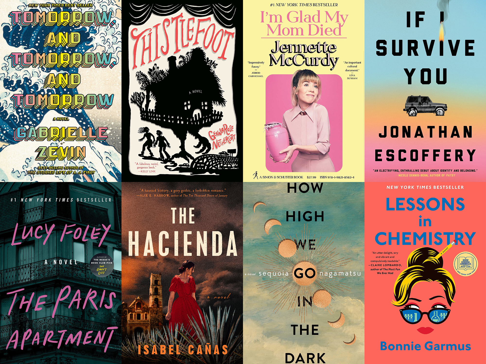 NPR8本年度好书，有图画小说、惊悚小说和悬疑小说…