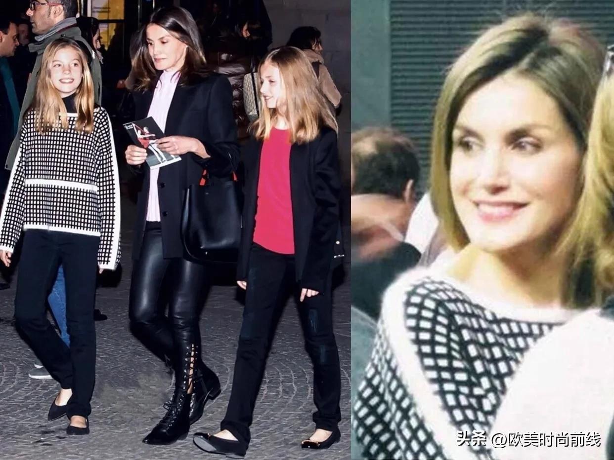 西班牙王后冬季衣服,西班牙王后旧衣重新穿