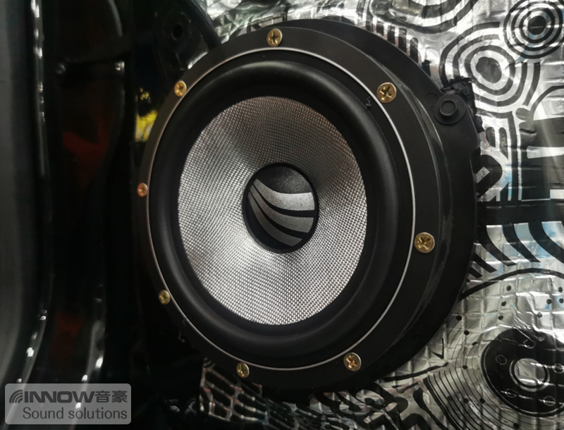 福特锐界三分频音响改装,深圳福特锐界音响改装三分频