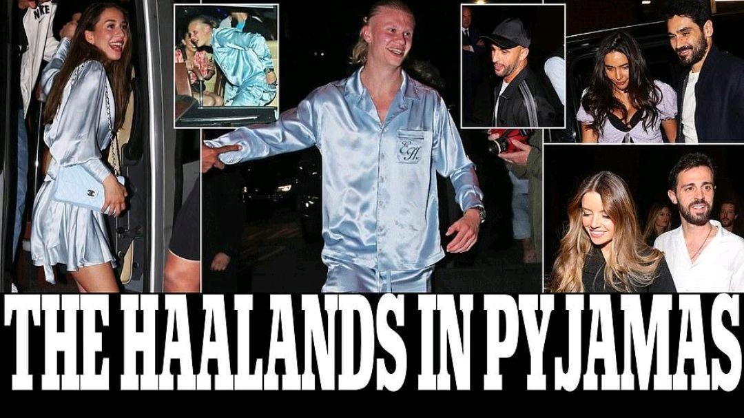 哈兰德女友庆生,哈兰德女友秀恩爱