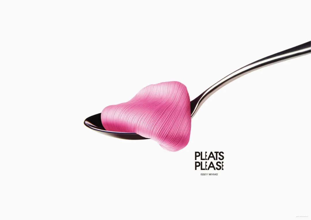 三宅一生品牌海报，设计同样惊艳