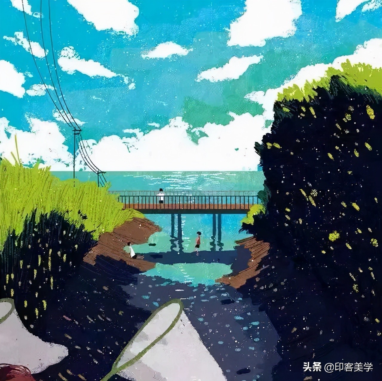 小众插画头像,分享给大家一组我的原创插画头像